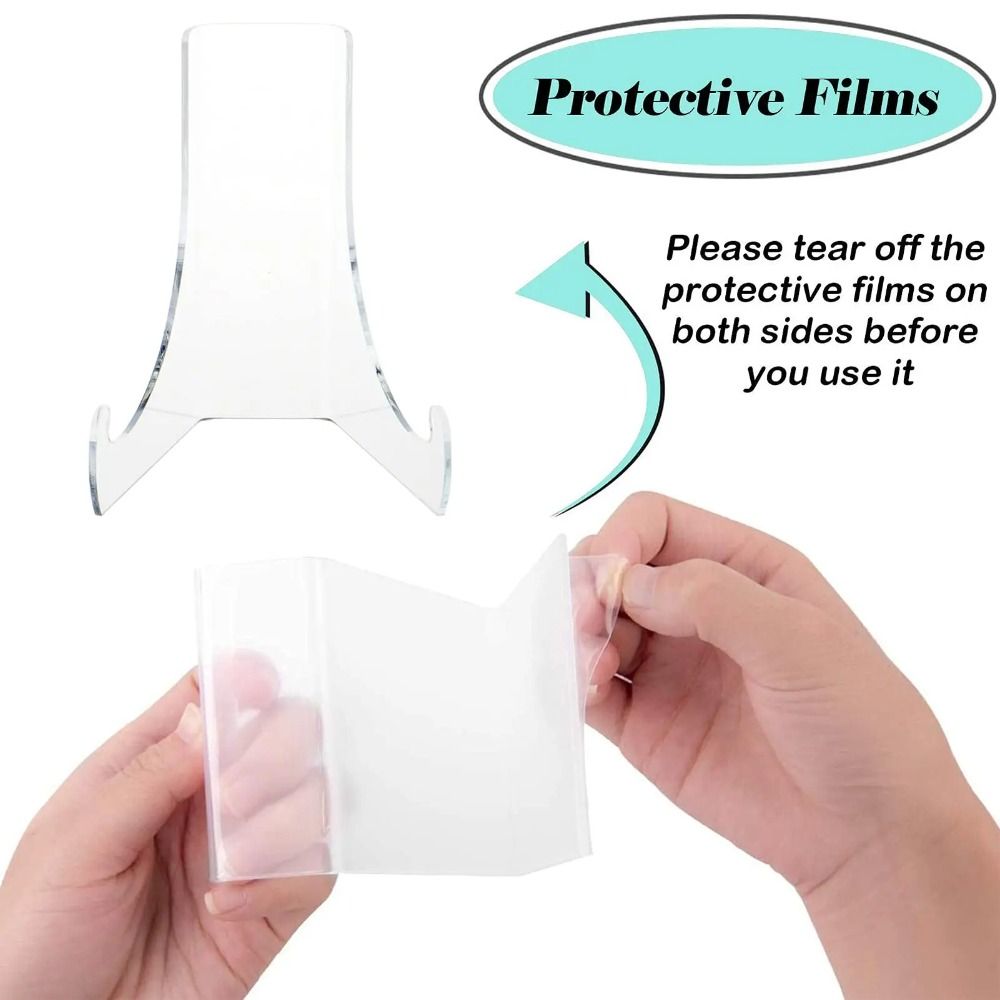 Penyangga Tablet Akrilik, Dudu - Clear Acrylic Book Stand Holder ulasan dan harga
