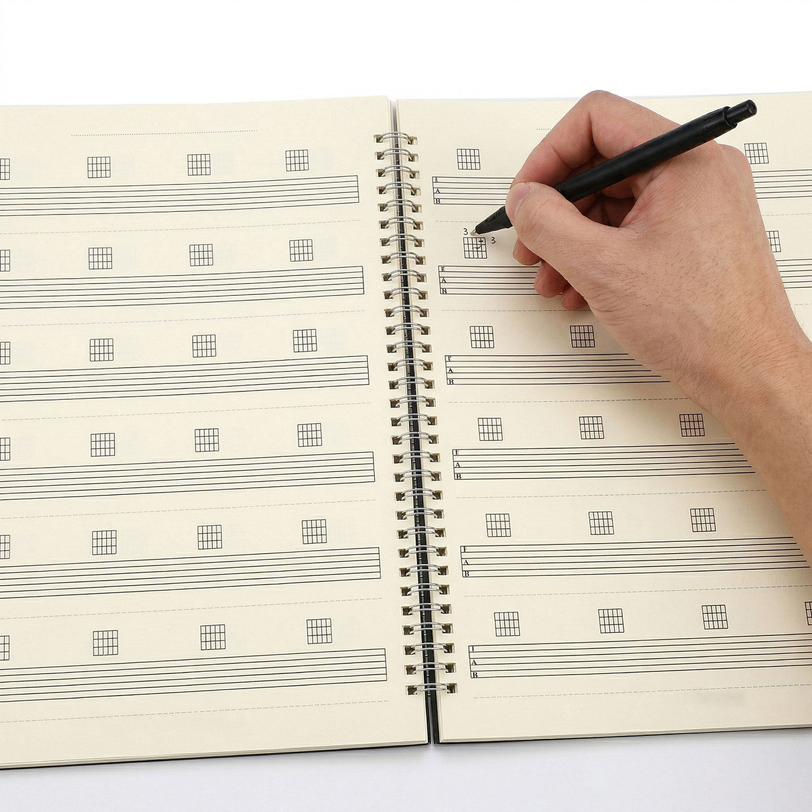 2 buah buku catatan musik deng - Blank Sheet Music Notebook ulasan dan harga