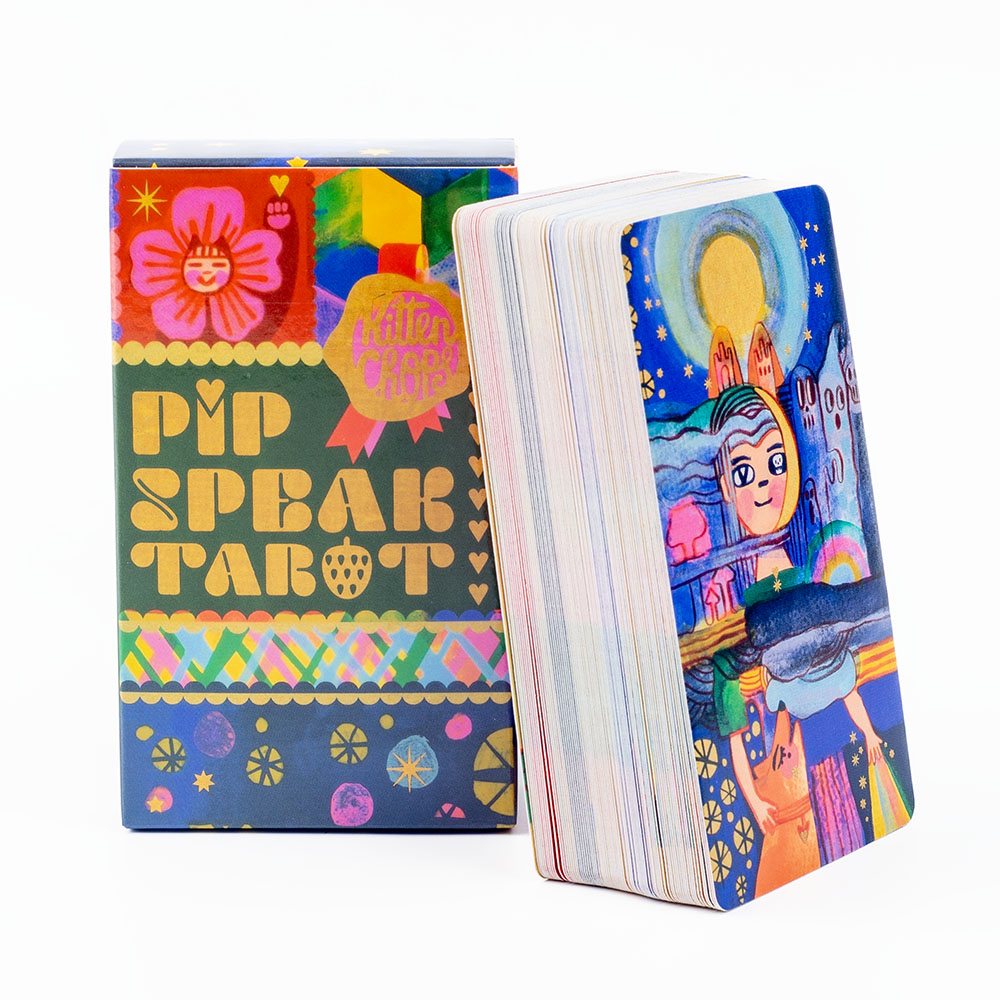 Pipspeak Tarot 10.3*6cm dek ga - Tarot Deck With Guidebook ulasan dan harga