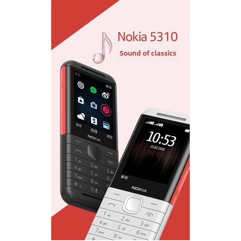 Nokia 5310 XpressMusic Classic - Music ulasan dan harga