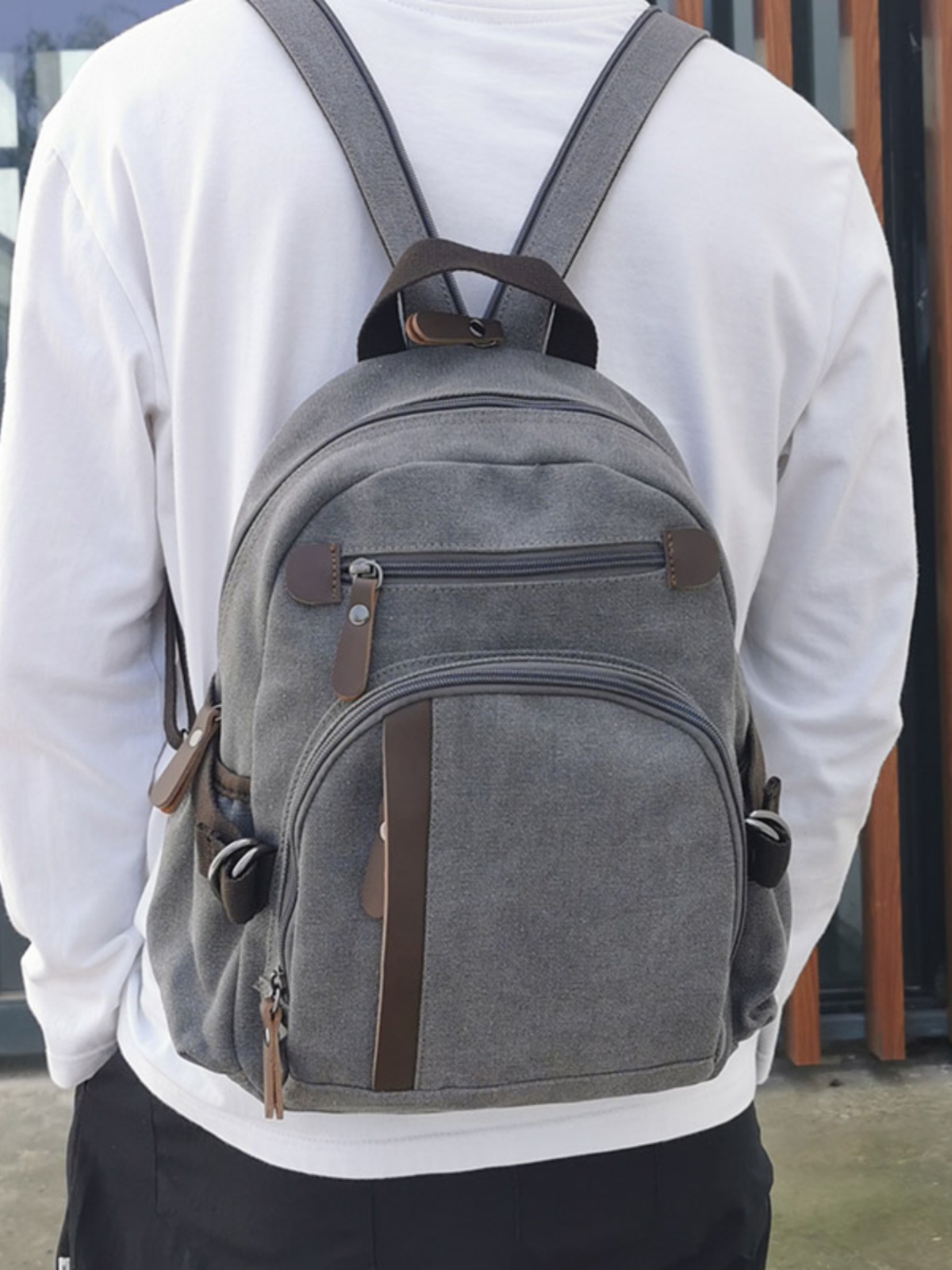 Tas Ransel Kanvas Kecil, Tas S - Books ulasan dan harga