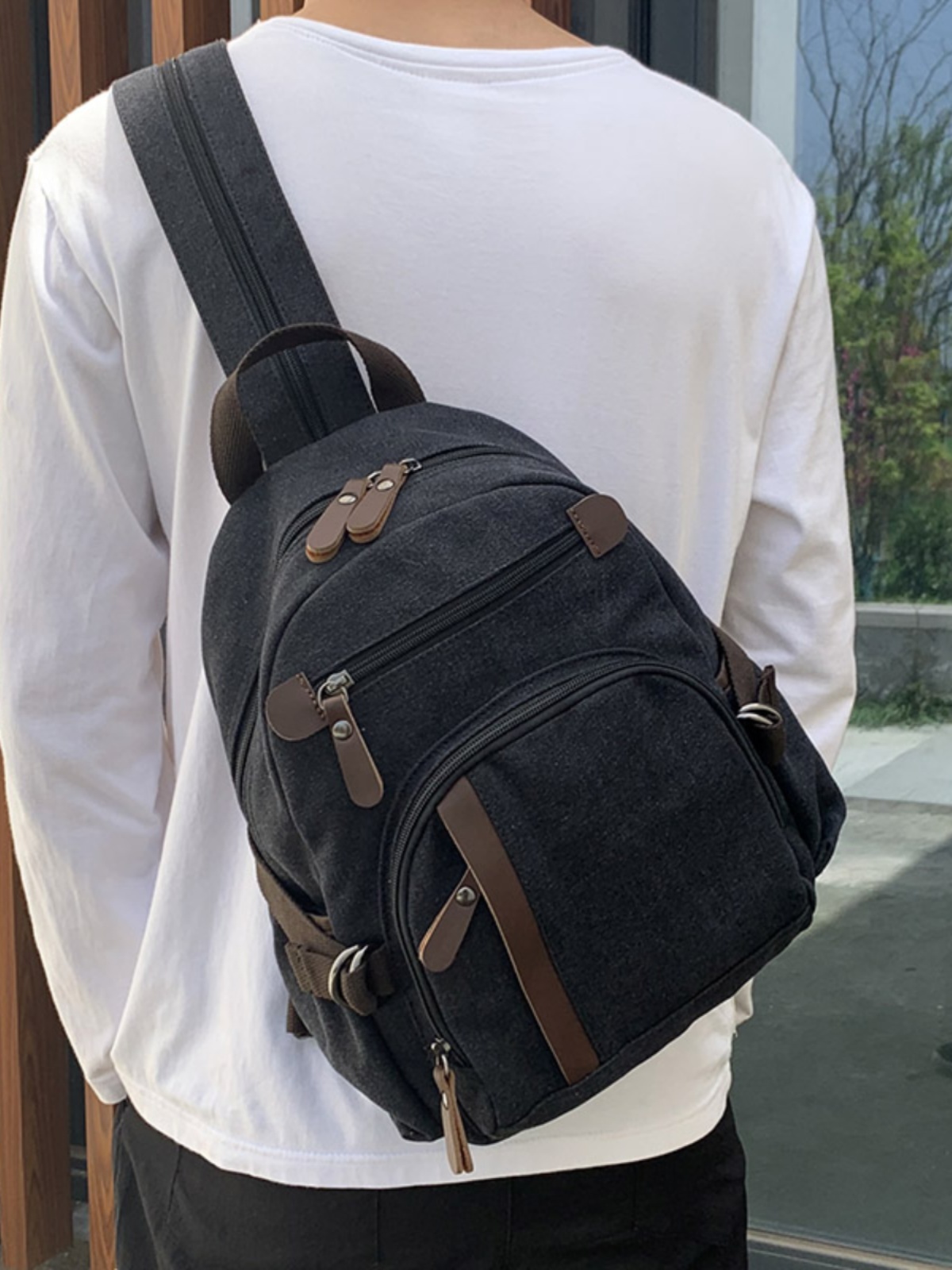 Tas Ransel Kanvas Kecil, Tas S - Books ulasan dan harga
